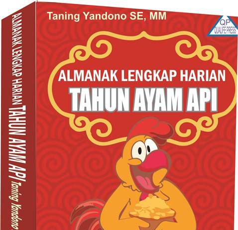 buku alamanak lengkap harian tahun ayam api